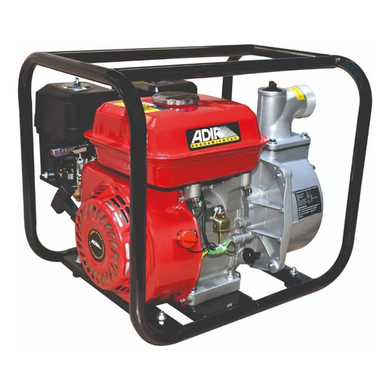 Motobomba De Agua 2 X 2  Adir 125 Motor Gasolina 6.5 Hp