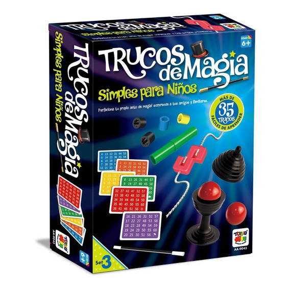 Set De 35 Trucos De Magia Fácil Classic Magic Juegos De Mesa