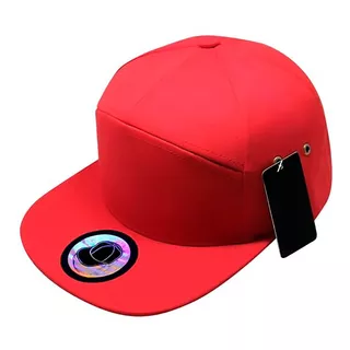 Gorras Plana Lisa Snapback Unitalla 7 Paneles 