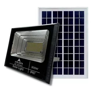 Refletor Holofote De Placa Solar 300w Potente Campo Futebol 