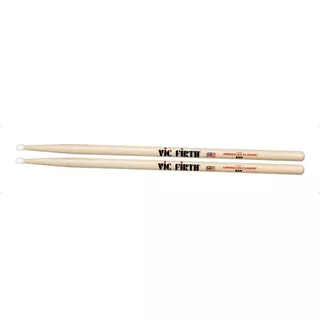 Baqueta American Classic 5an Nylon Vic Firth Cor Natural Tamanho 5a