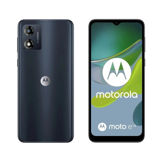 Motorola Moto E13 64gb - 2gb Ram Desbloqueado Gris Color Negro
