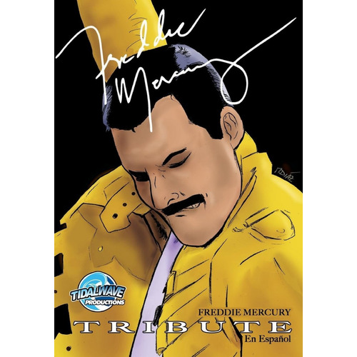 Libro Freddie Mercury Tribute Biografia Comic [ Español] Dhl
