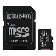 Tarjeta De Memoria Kingston 64gb 100mbps Canvas Select Plus