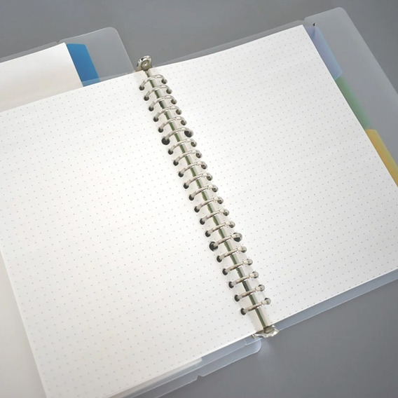 Agenda Binder Cuaderno Cambia 60 Hojas A5(14.2 X 21cm)