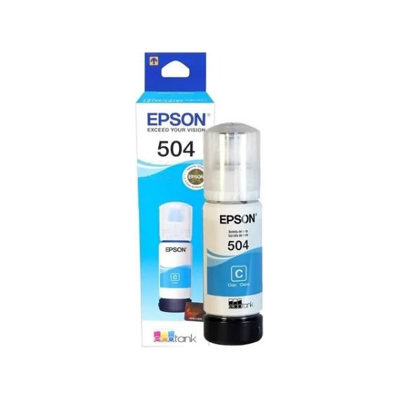 Tinta Epson T504 Cyan L4150/l4160/l4260/l6161 Original