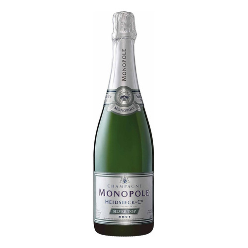 Champagne Monopole Hedsieck&co Silver Top Brut Reims Francia