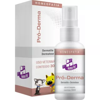 Pro Derma  Dermatite Dermatoses Cães Gatos  Real H Homeopet 