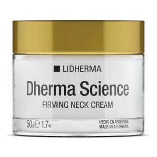 Crema Firming Neck Cream Lidherma Dherma Science Noche Para Piel Normal A Seca De 50g 40+ Años