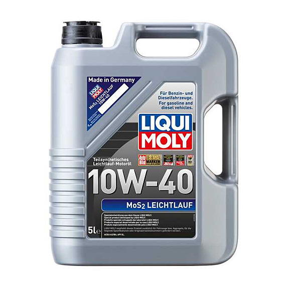 Aceite Para Motor Mos2 Leichtlauf 10w-40