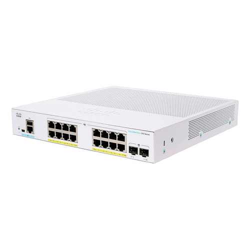 Switch Cisco Business Poe 16p Gbit + 2 Sfp Cbs350-16p-2g