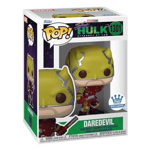 Funko Pop Daredevil #1301 Funkoshop Yellow Suit Marvel
