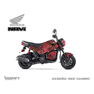 Kit De Calcos Honda Navi 2024 Serie Camuflados