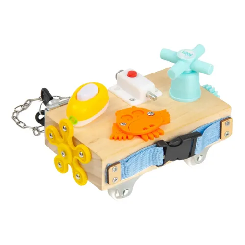 Busy Board De Madera Montessori – Tablero Sensorial Con 12 Actividades – Juguete Educativo De Motricidad Fina Para Niños De 2 A 6 Años – Regalo De Cumpleaños Con Cerraduras, Interruptores Y Reloj