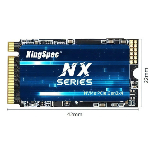 Disco sólido interno KingSpec NXM-1TB 2242 1TB