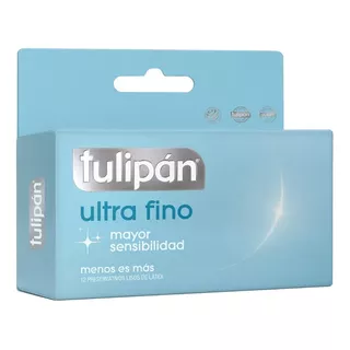 Preservativos Tulipán Ultra Fino | Caja X 12 Unidades