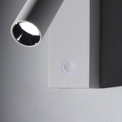 Aplique Led Elfq-ap-bl Móvil Blanco 3000k Diseño Gmg 