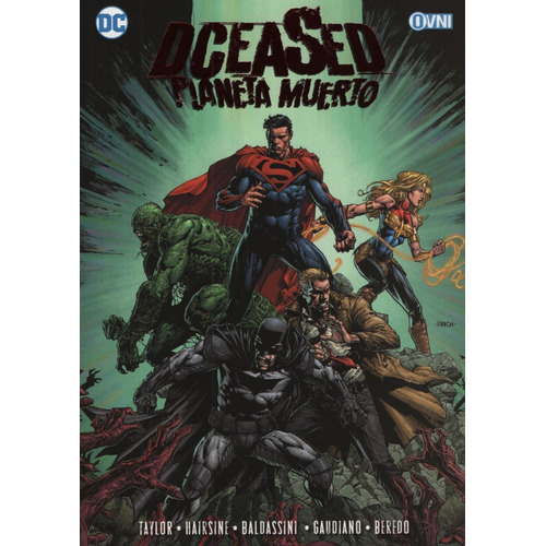 Dceased Planeta Muerto, de Chipp Kidd. Editorial OVNI Press, tapa blanda en español, 2021