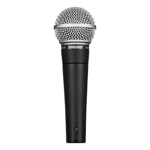Micrófono Shure Sm58 Con Cable Xlr 7.5 Metros Vocal De Mano