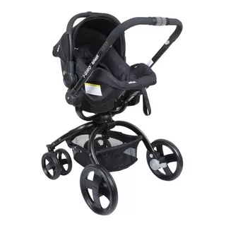 Coche Travel System Infanti I-giro Bright Black Color Negro