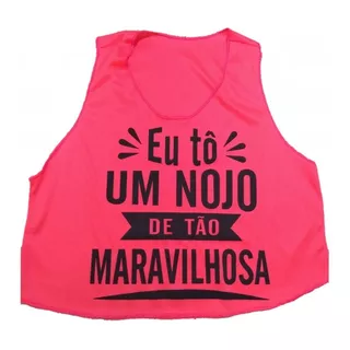 Kit 2 Cropped Neon ( Lisas , Fitness E Casual ) - Promoção 