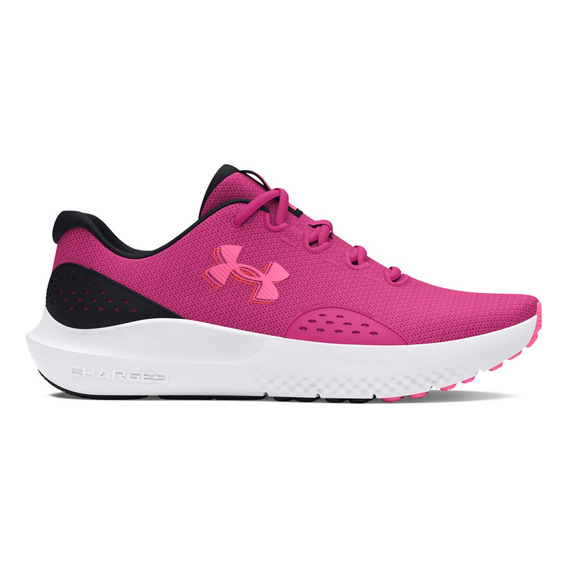 Tenis Under Armour Charged Surge 4 Rosas De Mujer