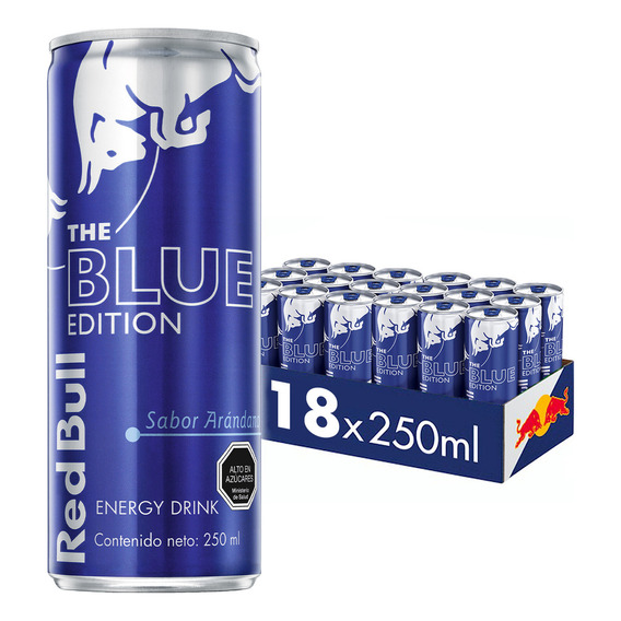 Red Bull Bebida Energética Pack 18 Latas Arándanos 250ml