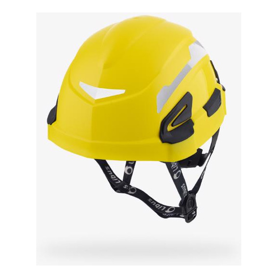 Casco De Seguridad Libus Apto Altura Andes Completo Amarillo