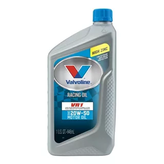 Aceite Valvoline Vr1 20w50 Racing Original De Usa 1 Quart