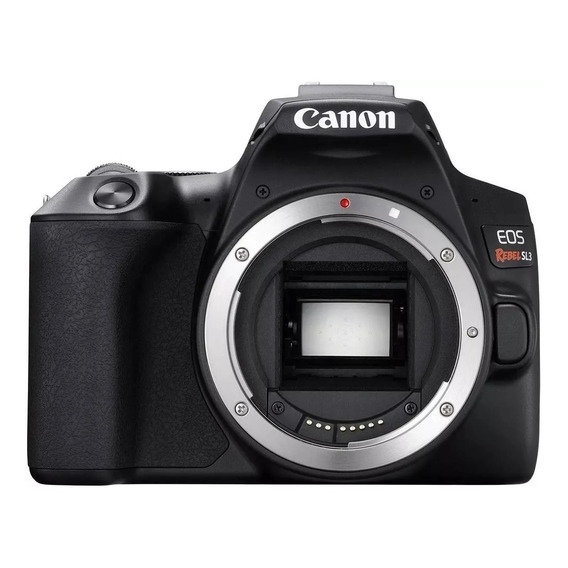  Canon EOS Rebel SL3 DSLR color  negro 
