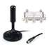 Antena Para Tv Digital Incluye Adapador Para 4 Tv Cable 3 M
