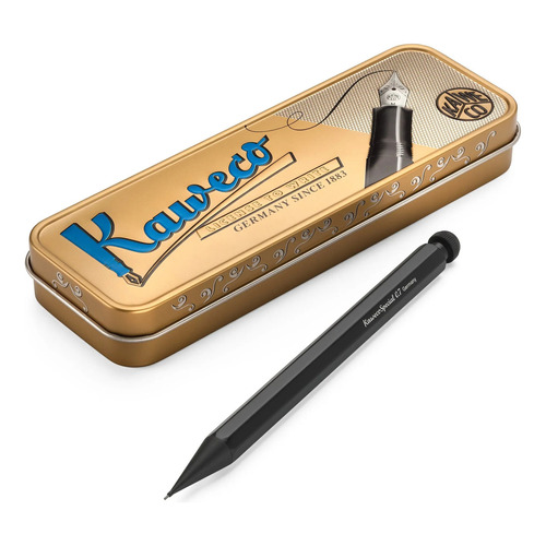 Portaminas Kaweco Special Negro Lapiz Mecanico Minas 0.7 Mm