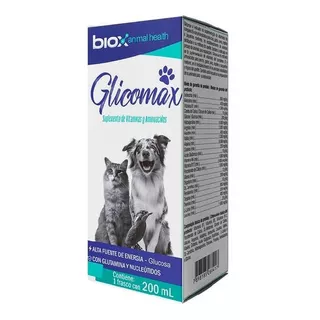 Glicomax Pet 200ml Para Cães E Gatos - Biox