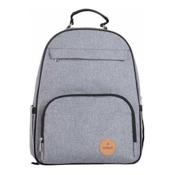 Mochila Pañalera Infanti Oak, Gris