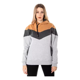 Buzo Hoodies Mujer Capucha Buzo Kanguro Modelo Importado A02