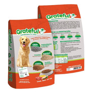 Alimento Grateful Para Perro Adulto Sabor Mix En Bolsa De 25kg