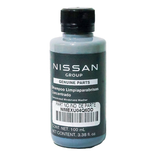 Shampoo Para Vehículo  Nissan Nimexu04q6dd Nissan Jabón En Envase De 100ml