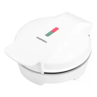 Wafflera Eléctrica Daewoo 1000w Antiadherente Dwm-7660 Color Blanco