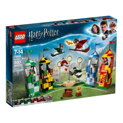 Kit Lego Harry Potter Partido De Quidditch 75956 +7