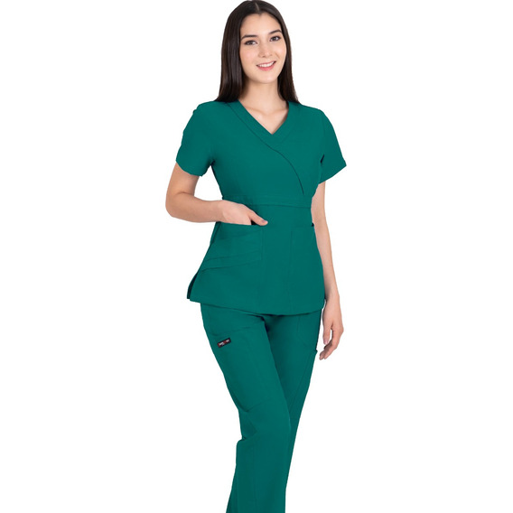 Pijama Medica Quirurgica Mujer Antifluidos Verde