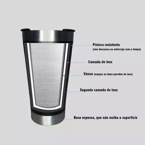 Vaso térmico Copo Stanley Copo Stanley Tipo Stanley Copo Térmico