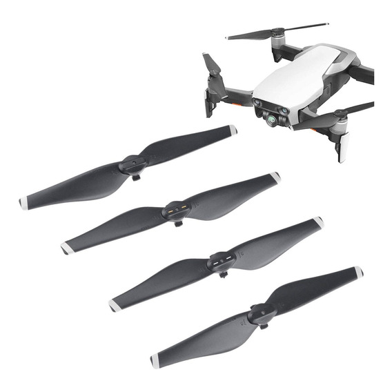 4 Helices Para Drone Dji Mavic Air (negras)