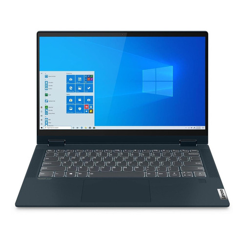 Notebook Lenovo IdeaPad 14ALC05  abyss blue táctil 14", AMD Ryzen 7 5700U  16GB de RAM 512GB SSD, AMD Radeon RX Vega 8 (Ryzen 4000/5000) 1920x1080px Windows 10 Home