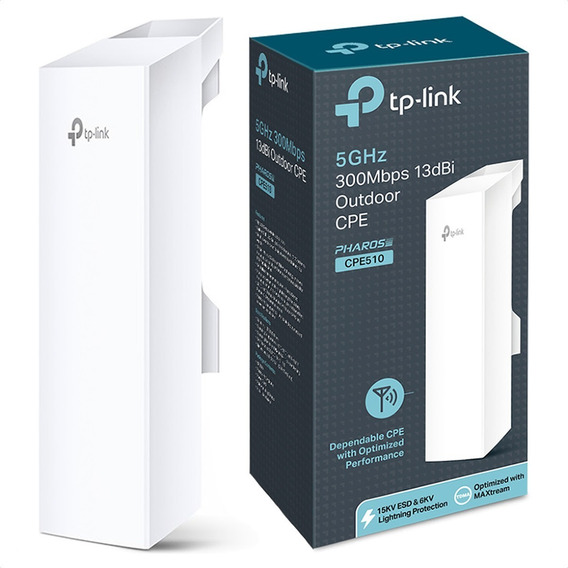 Access Point Tp-link Cpe510 5 Ghz 300 Mbps 13dbi Exteriores