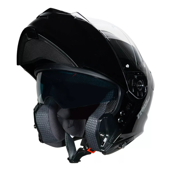 Casco Moto Rebatible Punto Extremo Way Negro - Fas Motos