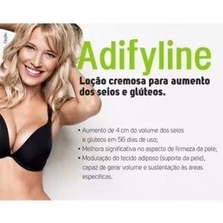 3un Adifyline 5% 120g Cada - Loção Aumento Seios E Glúteos