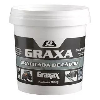 Graxa Grafitada Cálcio Cinza Uso Geral - Pote C/ 900g Garin