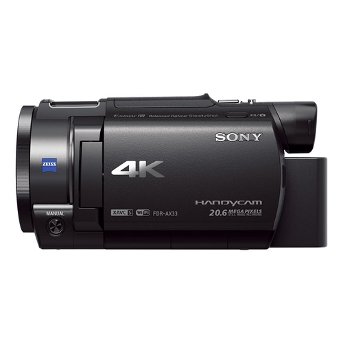 Videocámara Sony Handycam FDR-AX33 4K NTSC/PAL negra