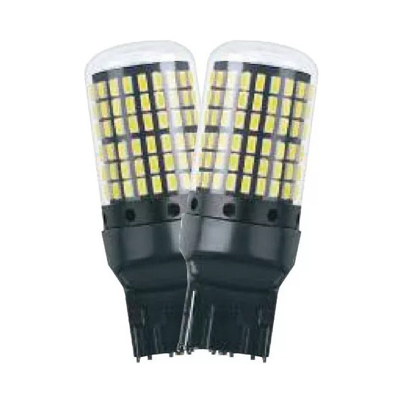 Foco Lagrimón Blanco 144 Led 2 Contactos Canbus Auto 12/24v