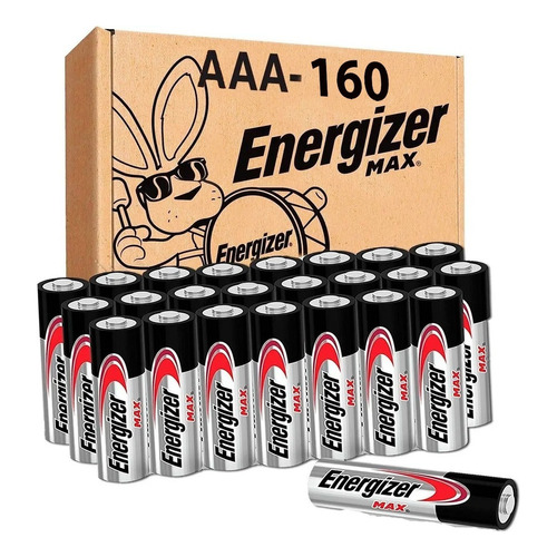 Pilas Aaa Alcalinas Energizer Caja De 160 E92